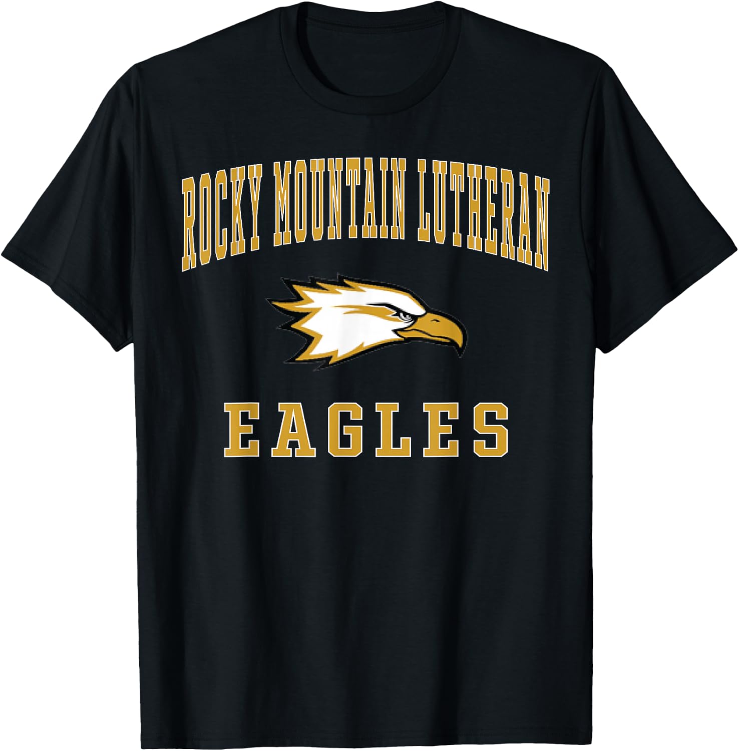 Rocky Mountain Lutheran High School Eagles C1 T-Shirt - T-Shirt | Black