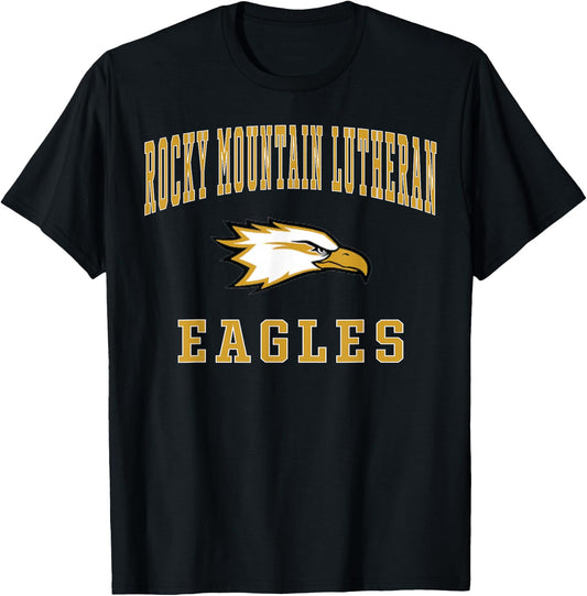 Rocky Mountain Lutheran High School Eagles C1 T-Shirt - T-Shirt | Black