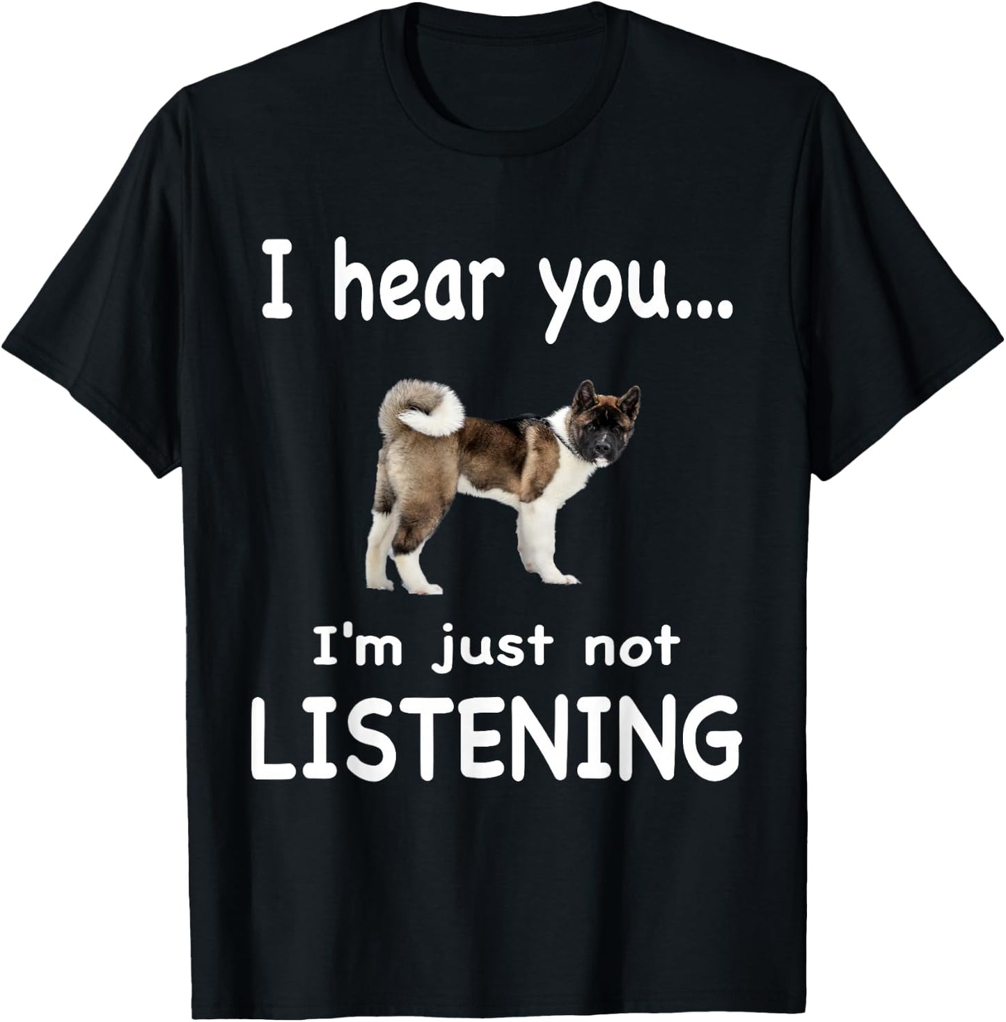 American Akita Dog - American Akita T-Shirt - T-Shirt | Black