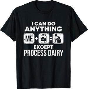 Funny Lactose Intolerant T-Shirt - T-Shirt | Black