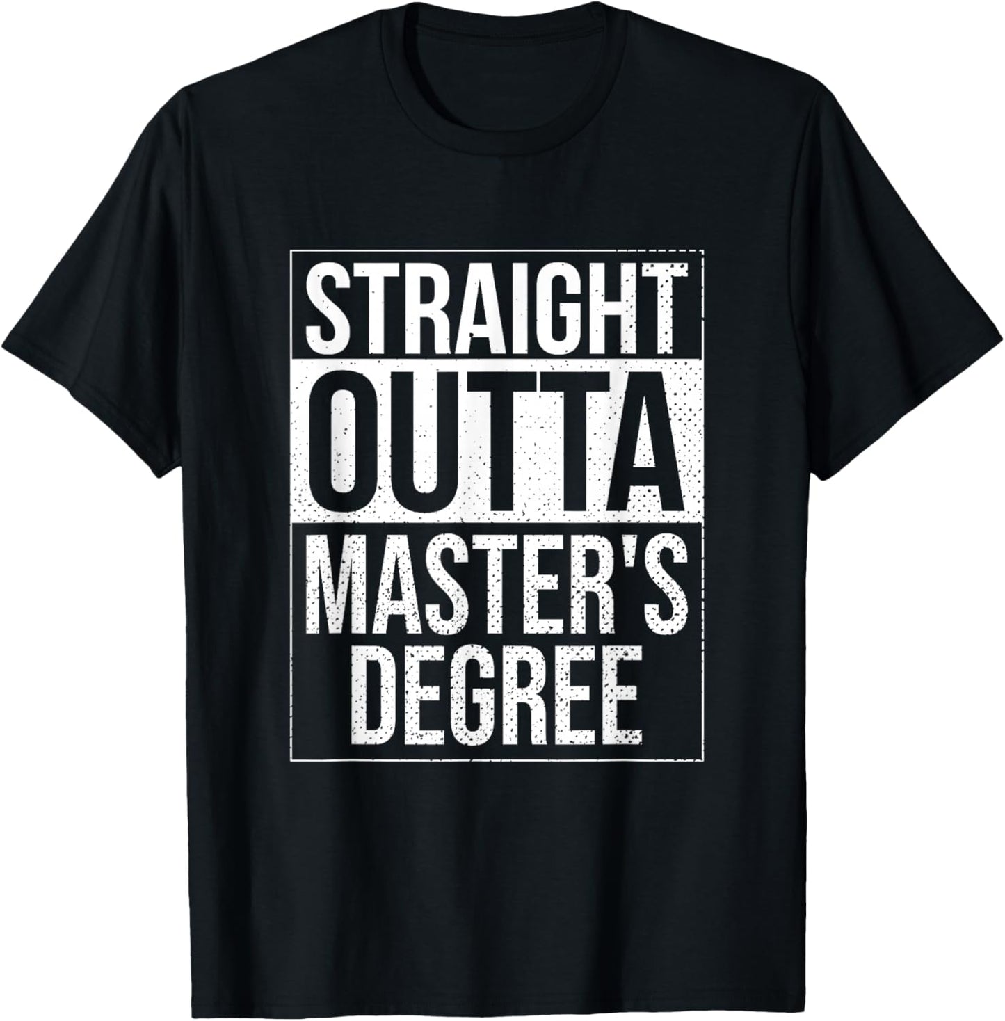 Masters Degree Graduation Mastered It Funny MBA Graduation T-Shirt - T-Shirt | Black