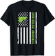 Liver Disease Awareness Month US Flag Liver Disease Warrior T-Shirt - T-Shirt | Black