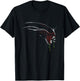 Alien: Romulus Xenomorph Distressed Red Glow Profile T-Shirt - T-Shirt | Black