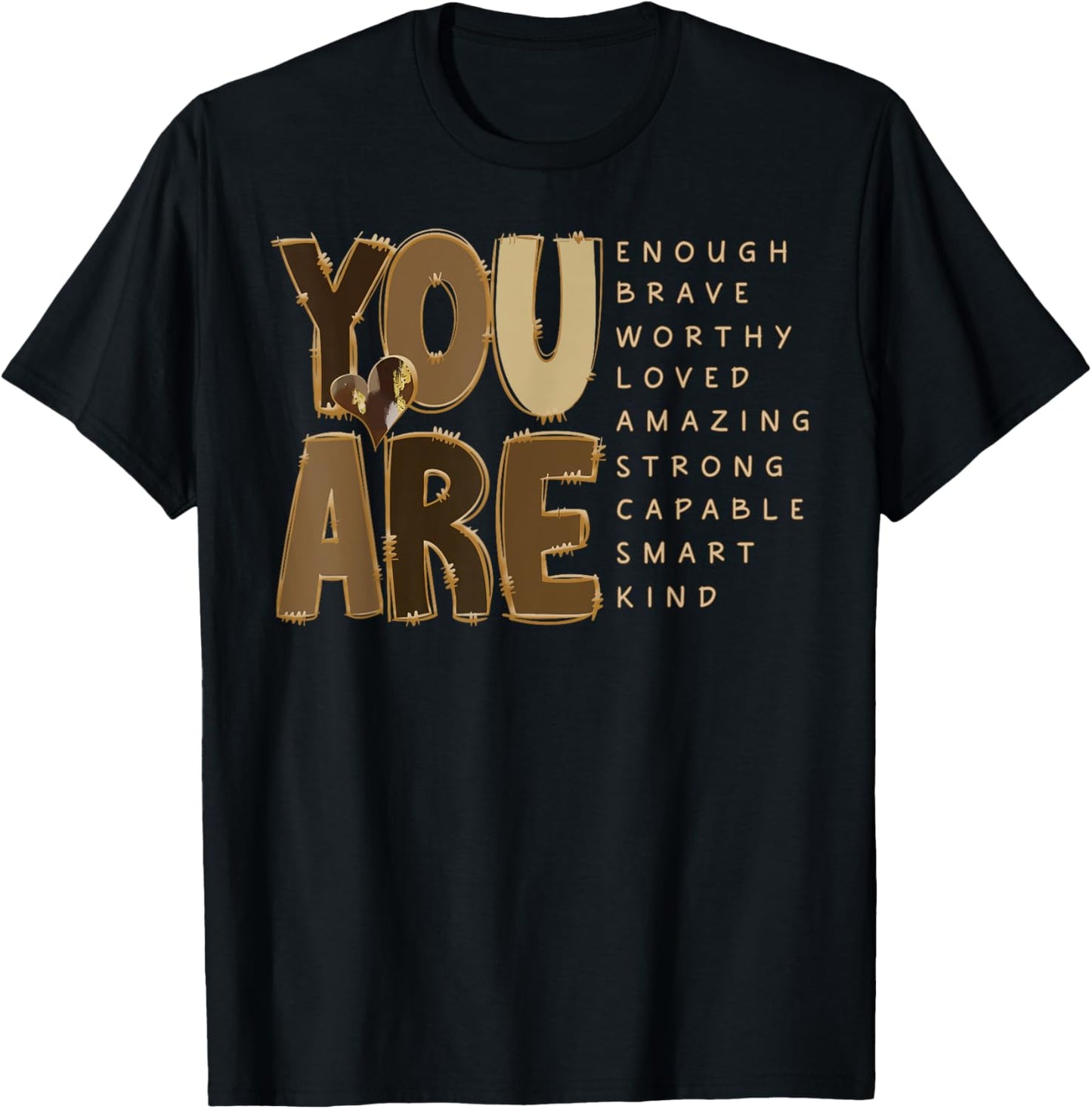 You Are Motivational Melanin Black History Black Girl Magic T-Shirt - T-Shirt | Black