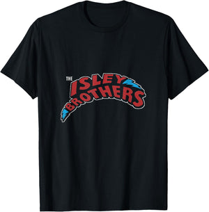 Isley Brothers - Lightning Bolt Logo - Control Industry - -Adults, Kids - Black - Small - Short Sleeve T-Shirt - T-Shirt | Black