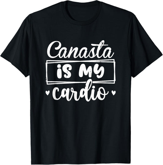 Canasta Champion Funny Canasta Player Card Game Canasta T-Shirt - T-Shirt | Black