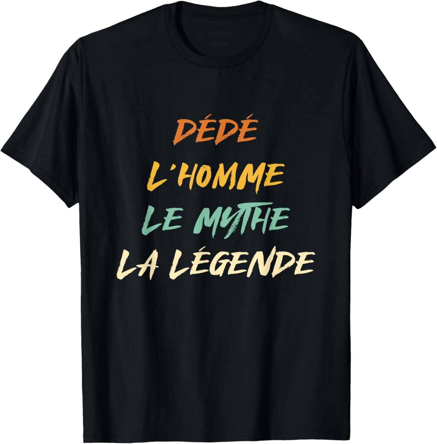 Dice Man Myth Legend Humor Name Custom Dedicated , Black, S T-Shirt - T-Shirt | Black