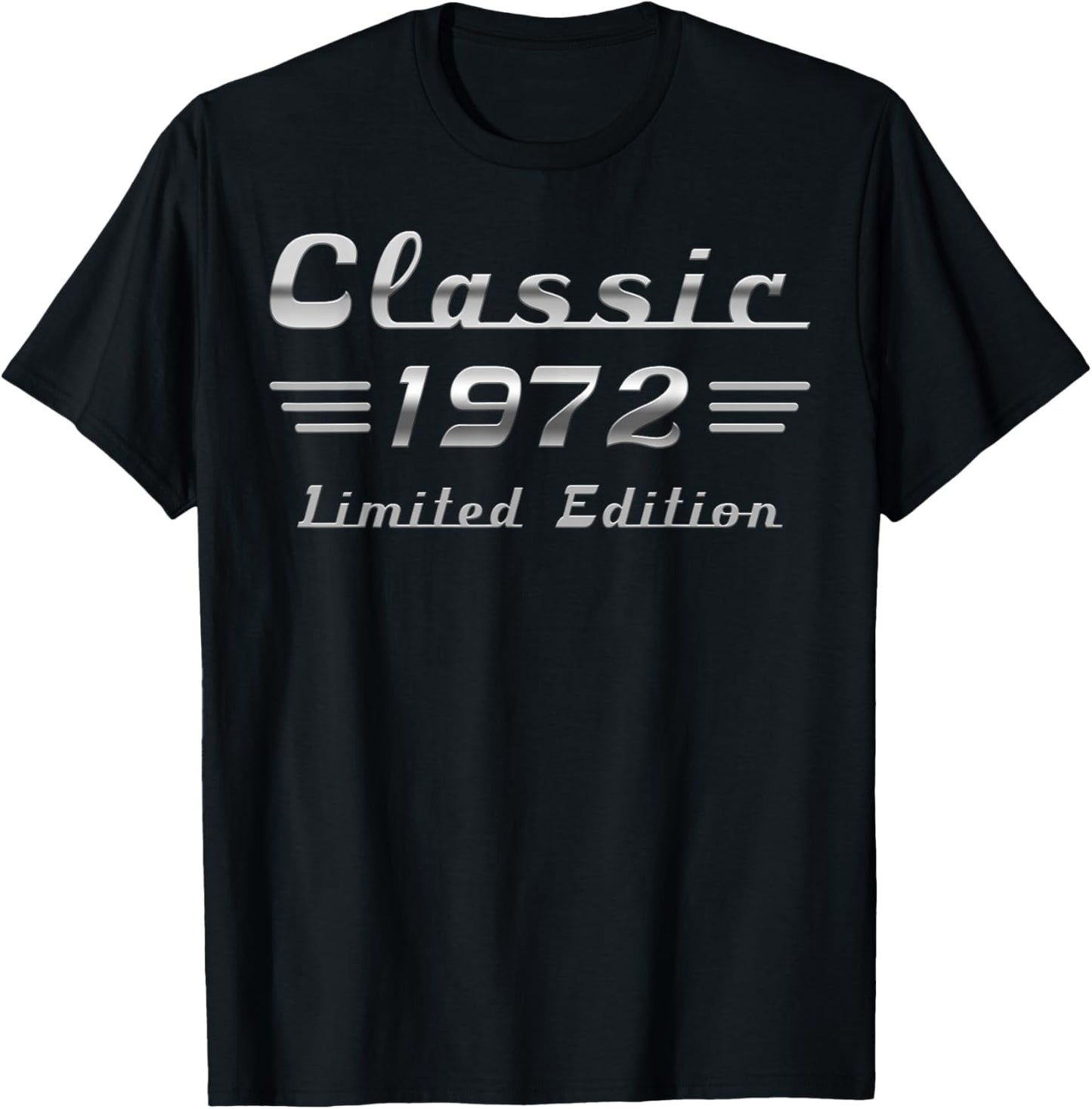 Classic 1972 Oldtimer 54. Geburtstag Limited Edition T-Shirt - T-Shirt | Black