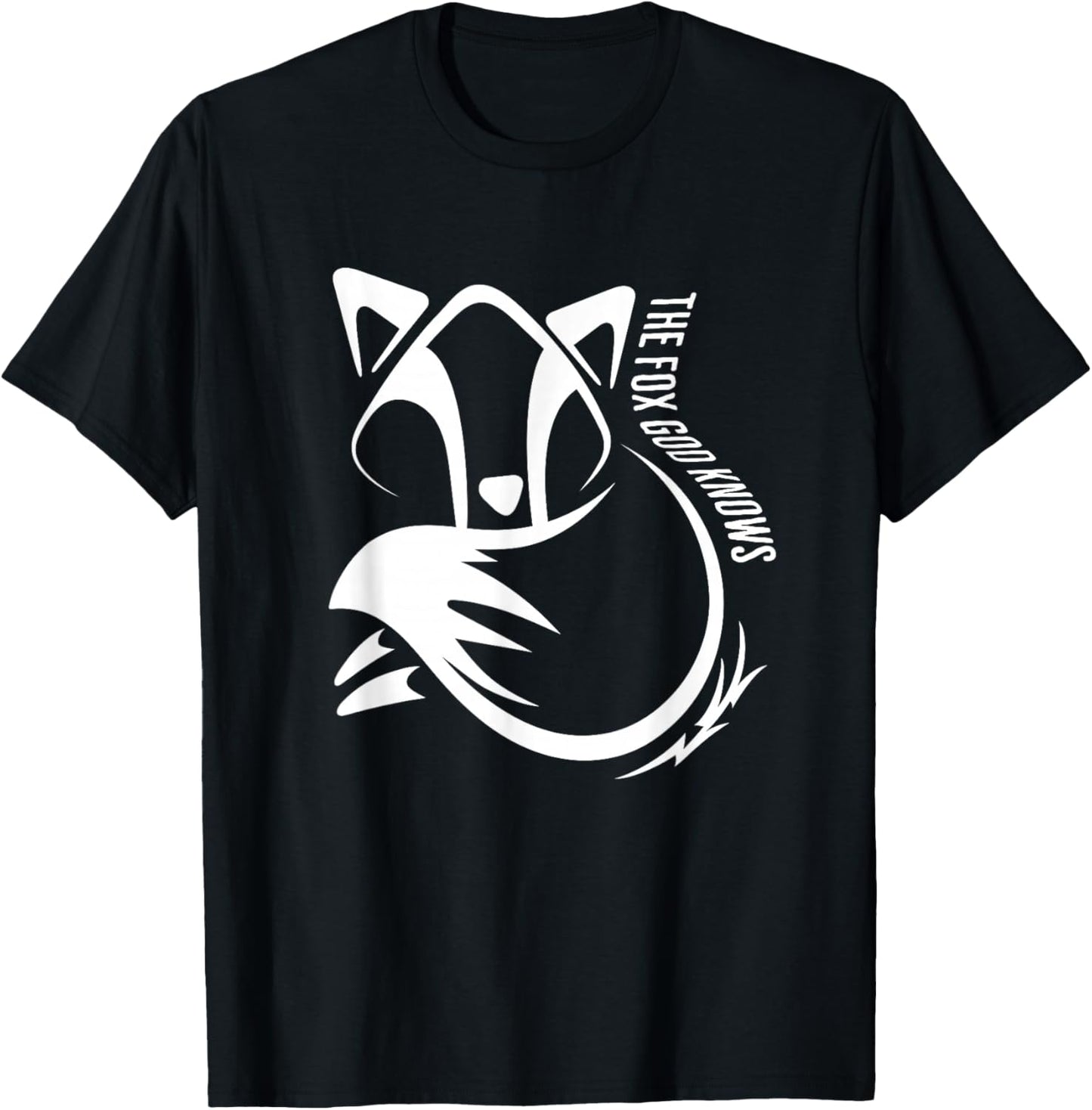 Fox God - Dont mess with the Foxgod. T-Shirt - T-Shirt | Black