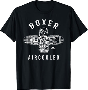 Boxer Engine Series R | Motorcycle Lovers Boxer Engine T-Shirt - T-Shirt | Black