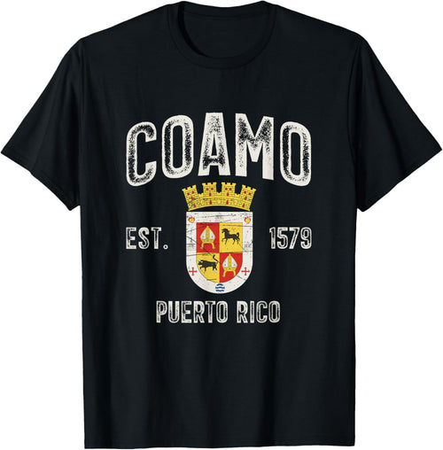 Coamo City In Puerto Rico Est 1579, Coamo Armorial