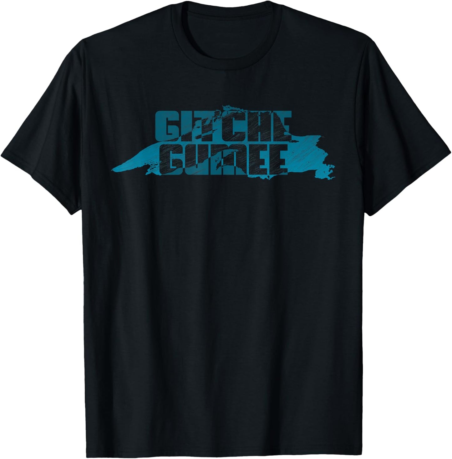 Gitche Gumee Lake T-Shirt - T-Shirt | Black