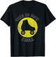70's This Is How I Roll Vintage Retro Roller Skates Shirt T-Shirt - T-Shirt | Black