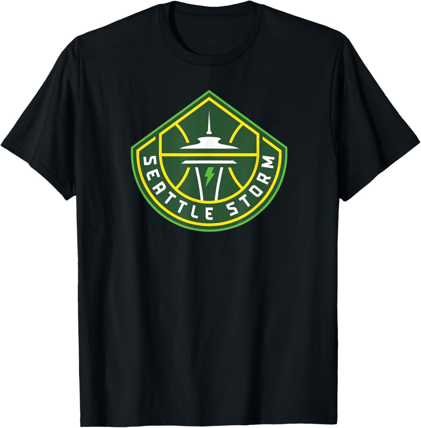 WNBA Seattle Storm Fan Base T-Shirt - T-Shirt | Black