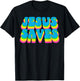Groovy Jesus Saves Christian 70's Hippie T-Shirt - T-Shirt | Black