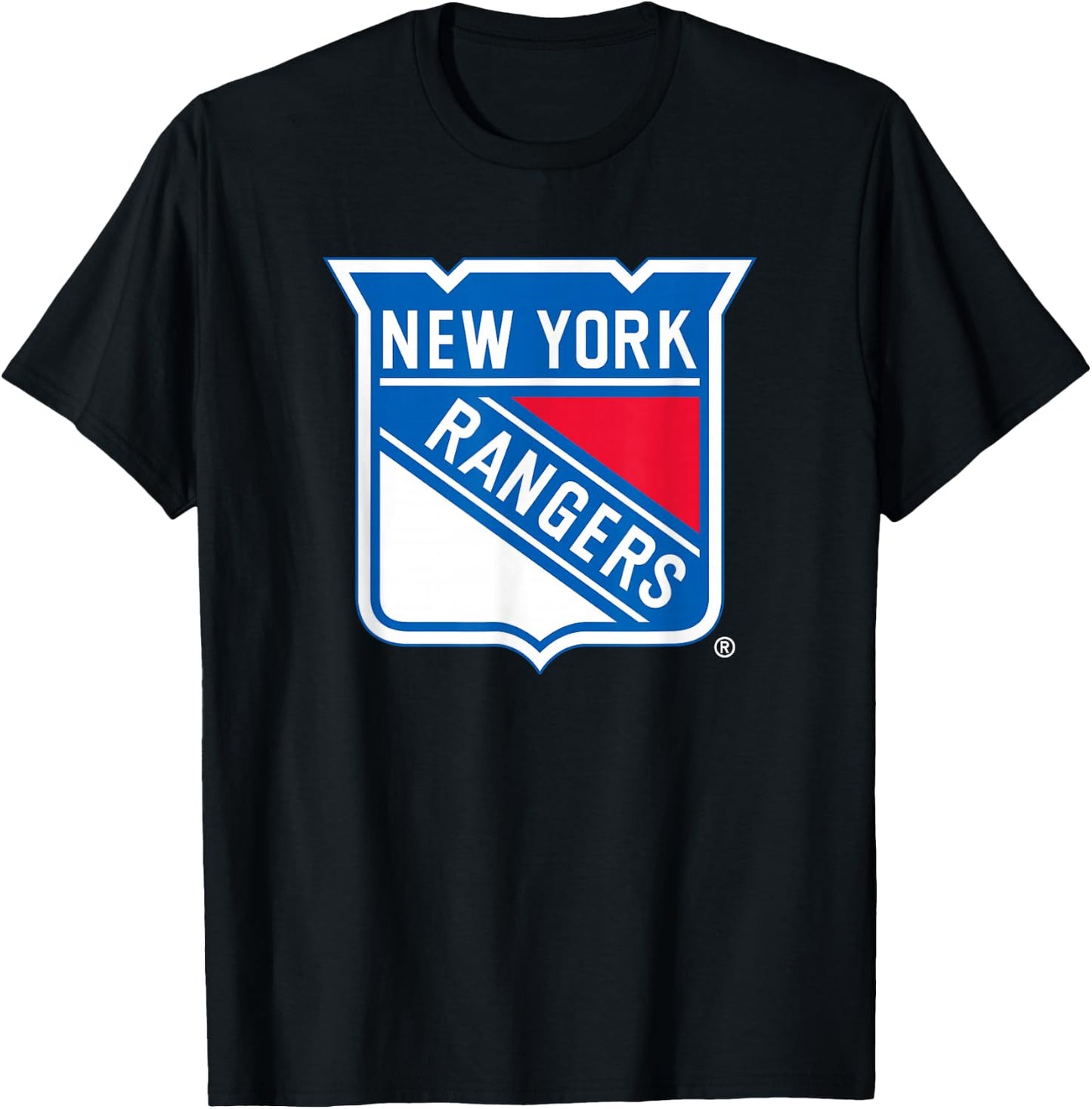 New York Rangers Icon Officially Licensed T-Shirt - T-Shirt | Black