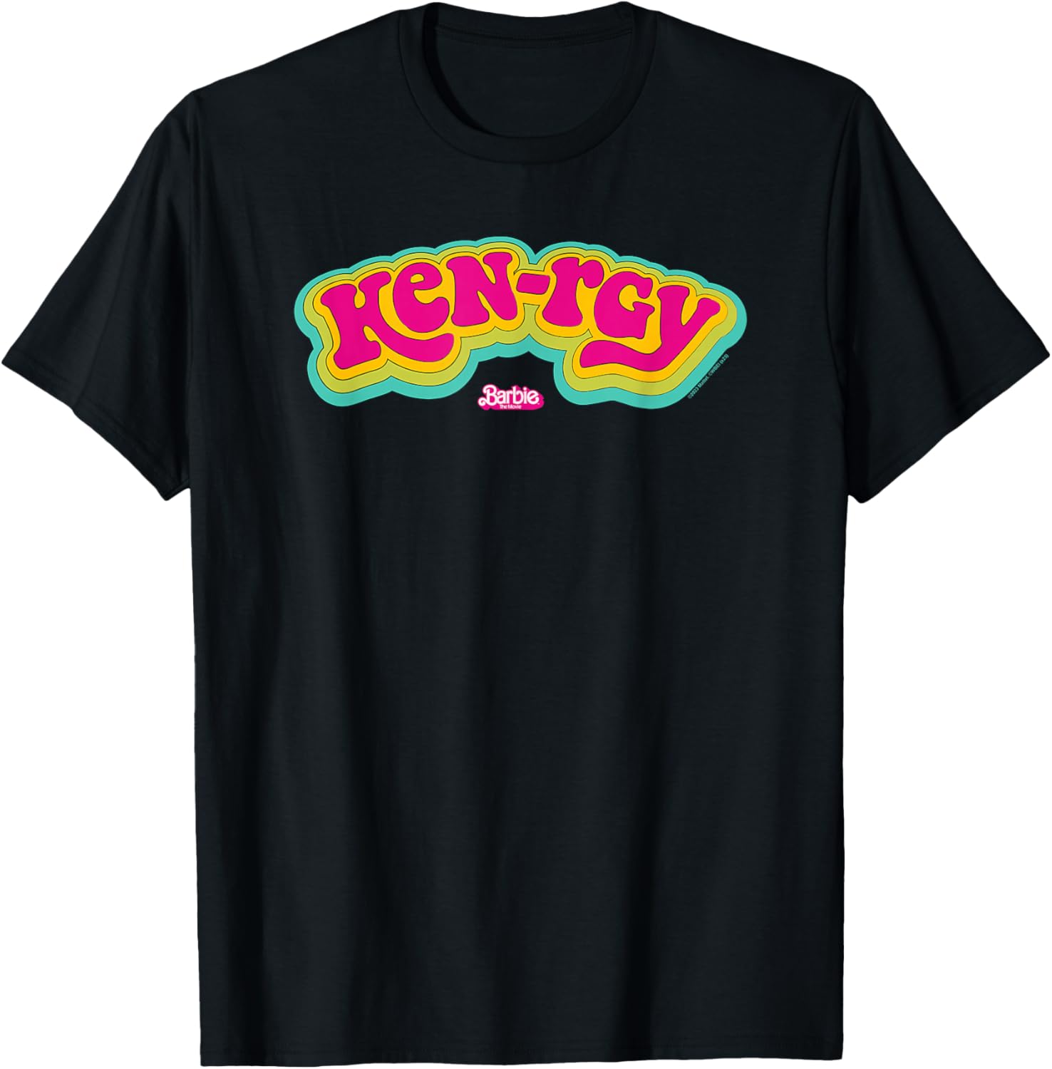 Barbie The Movie - Ken-rgy 70s T-Shirt - T-Shirt | Black