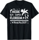 Here We Come Florida Family Trip 2025 Florida Vacation T-Shirt - T-Shirt | Black