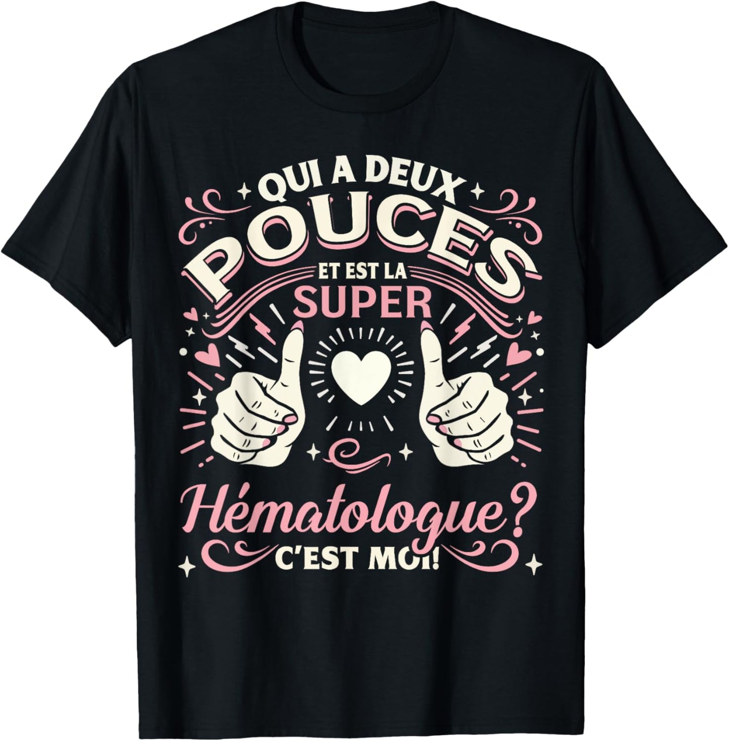 A Super Hematologist Gift Hematologist Hematology T-Shirt - T-Shirt | Black