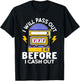 Slot Machine: I Will Pass Out Before I Cash Out T-Shirt - T-Shirt | Black