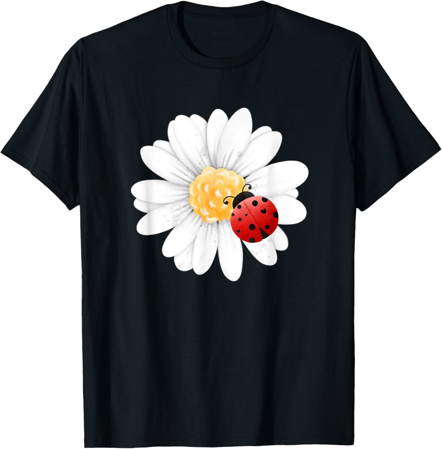 Daisy LadyBug T-Shirt - T-Shirt | Black
