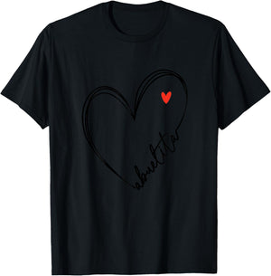 Cute Abuelita With Heart Girl Women Girls Mom Mothers Day T-Shirt - T-Shirt | Black