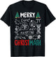 Merry Christmath – Math Christmas for Math Teacher Women Kids T-Shirt - T-Shirt | Black