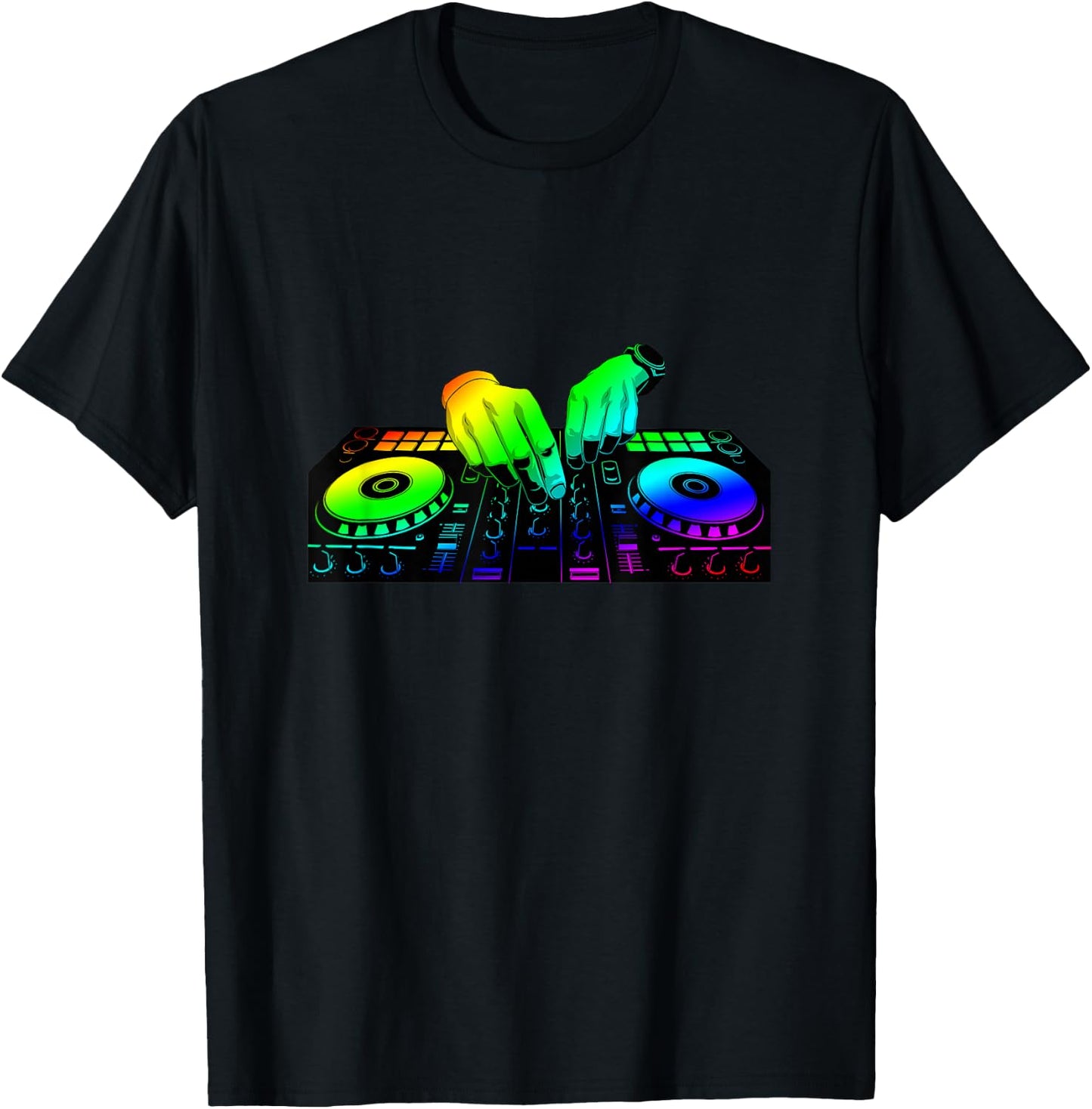 Disc Jockey Gift Turntable DJ T-Shirt - T-Shirt | Black