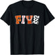 Kids 5th Birthday Sports Birthday Party 5 Year Old Boy T-Shirt - T-Shirt | Black