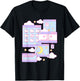 90s Grunge Kawaii E-Girl Browser Pastel T-Shirt - T-Shirt | Black