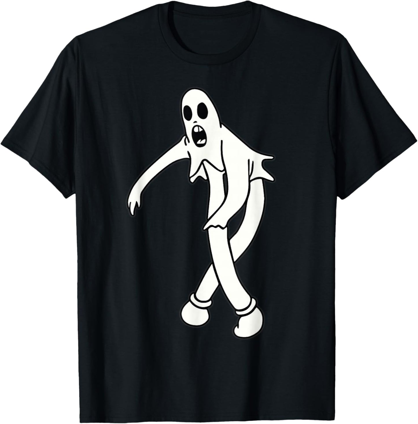 Koko the Clown Ghost Creeping T-Shirt - T-Shirt | Black