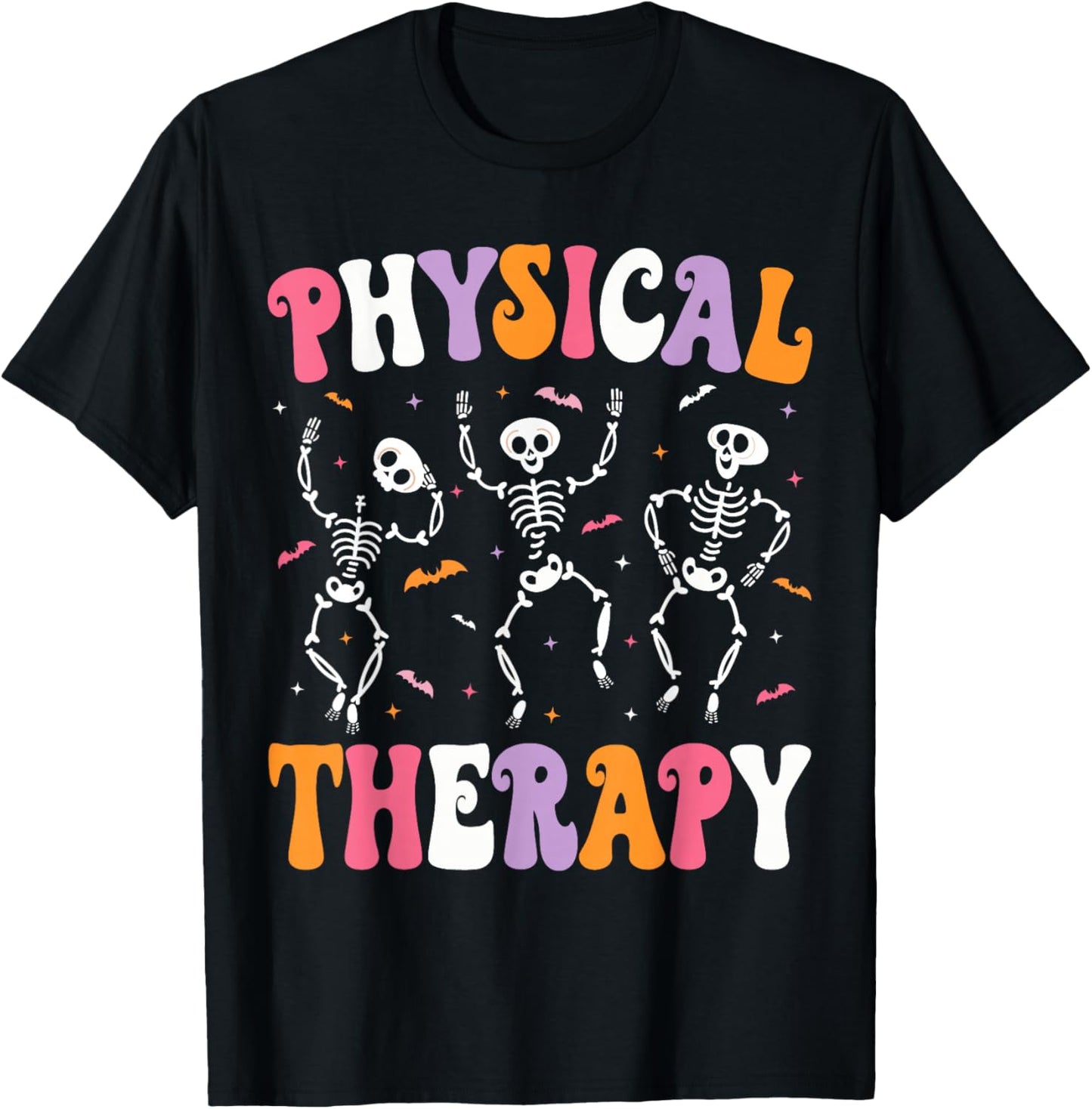 Physical Therapy Halloween Physical Therapist Halloween PT T-Shirt - T-Shirt | Black