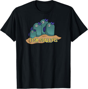 Fish Digletts T-Shirt - T-Shirt | Black