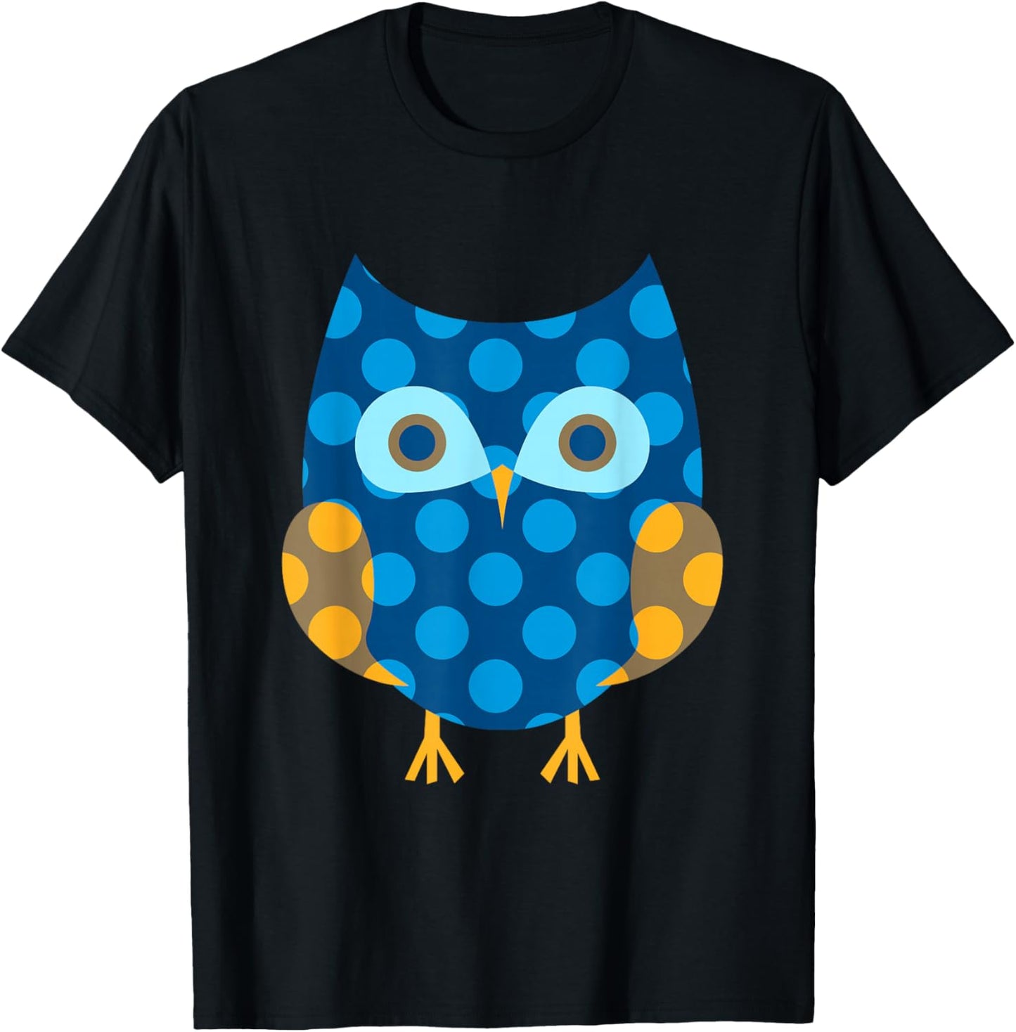 Dot Day Dotted Owl Colorful Make Mark Men Women Kids Teacher T-Shirt - T-Shirt | Black