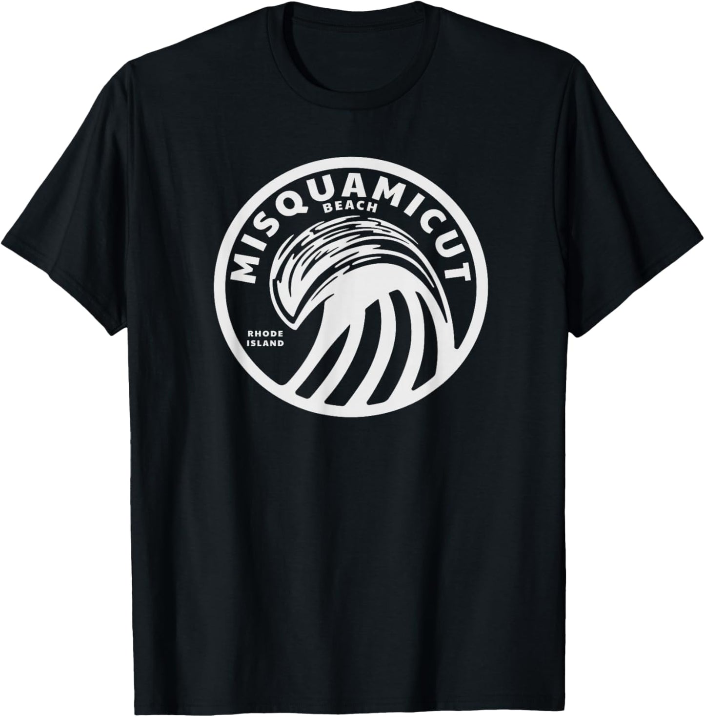 Misquamicut Rhode island T-Shirt - T-Shirt | Black