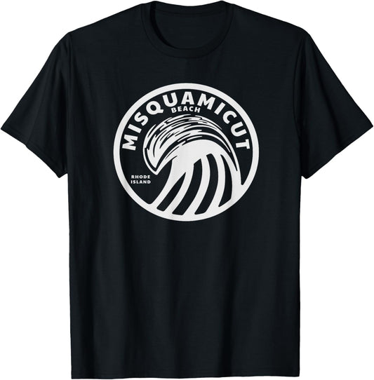 Misquamicut Rhode island T-Shirt - T-Shirt | Black