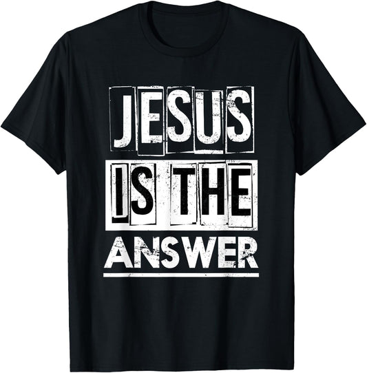 God Savior Devotee Christian Gift Jesus T-Shirt - T-Shirt | Black