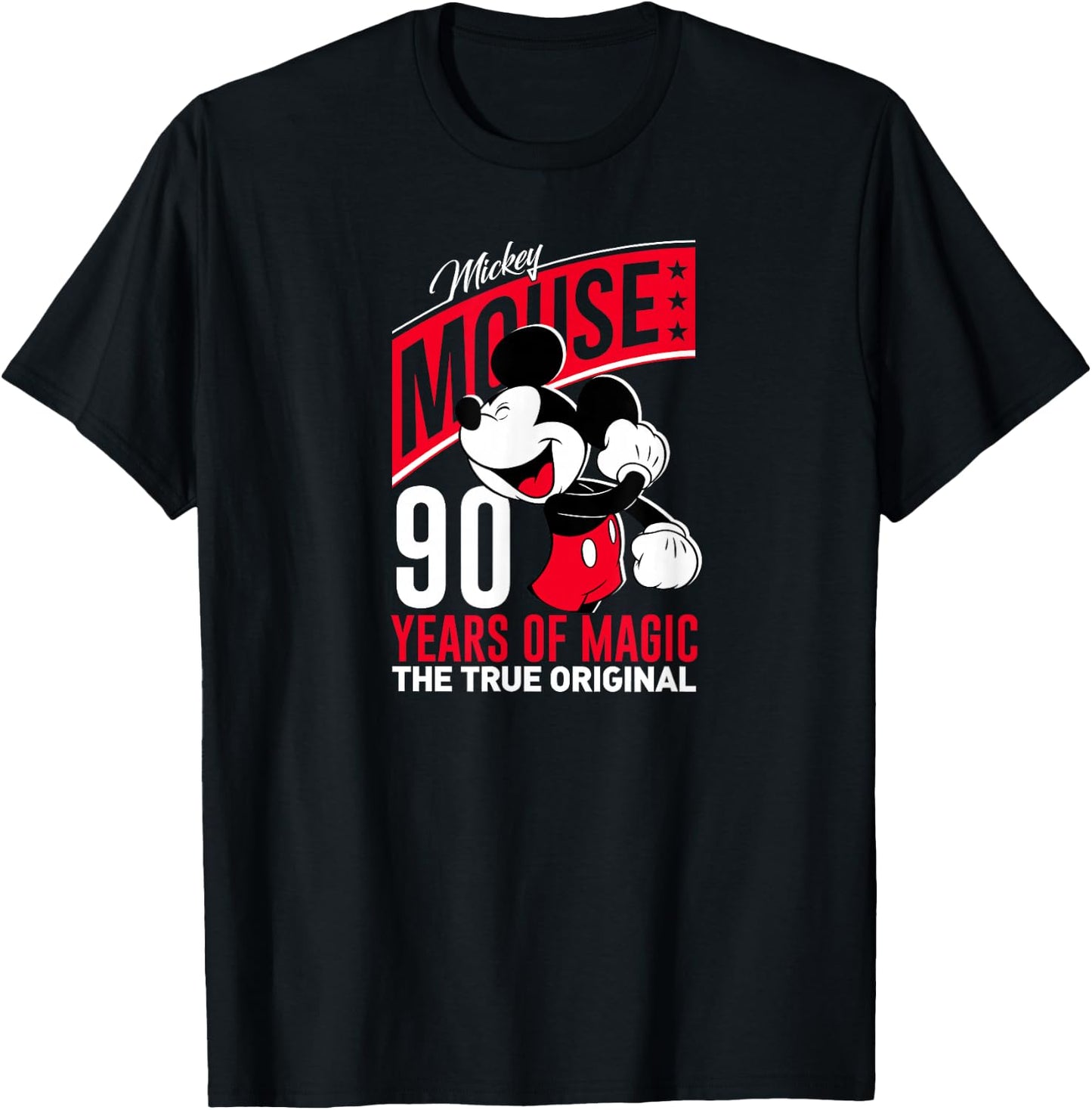 Disney - Mickey 90 Years of Magic T-Shirt - T-Shirt | Black