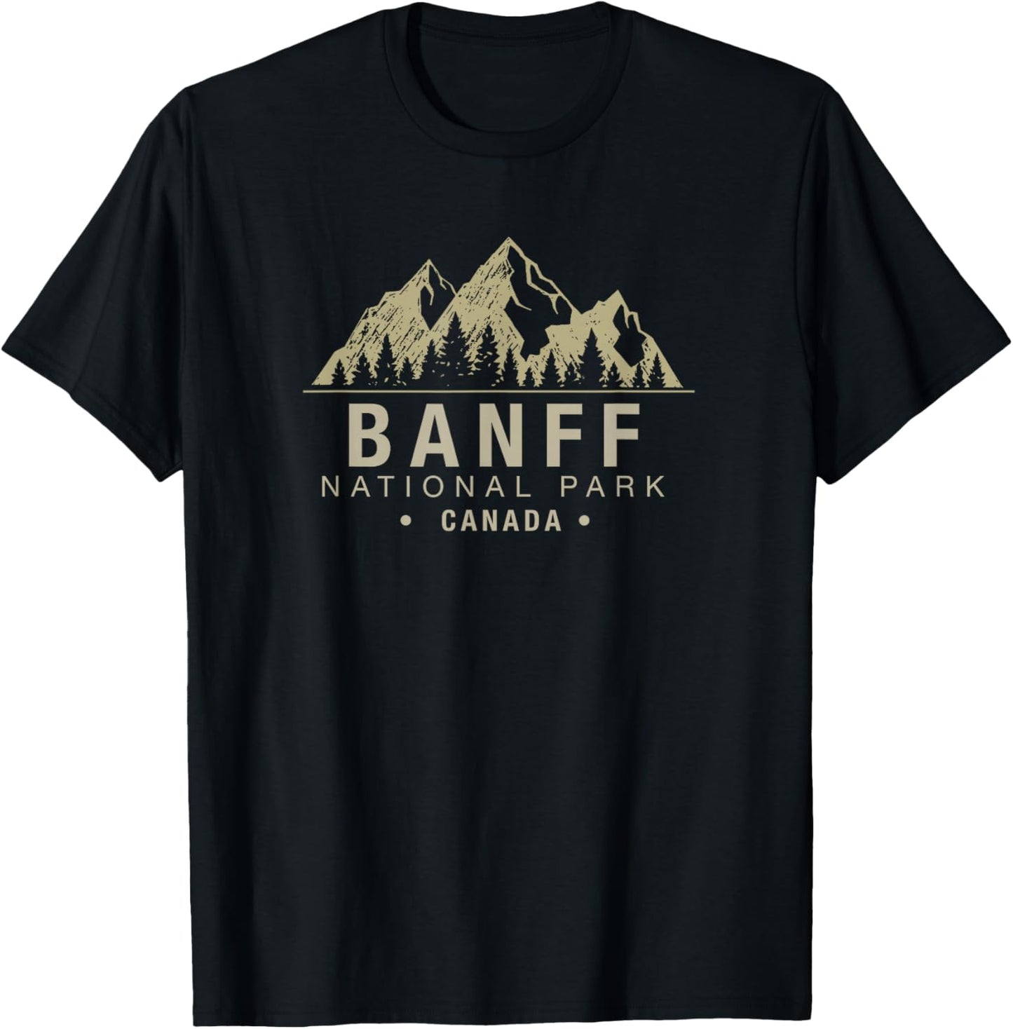 Banff National Park T-Shirt - T-Shirt | Black