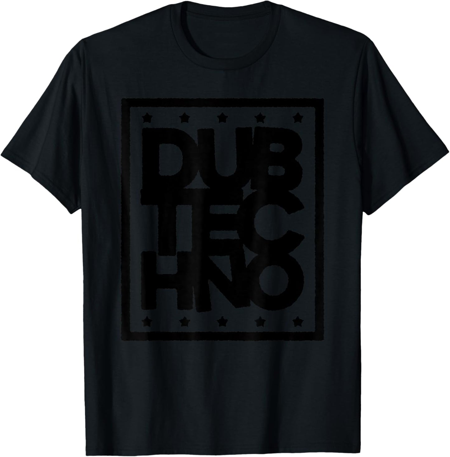 Dub Techno Music Shirt - The Dark Remix Edition T-Shirt - T-Shirt | Black