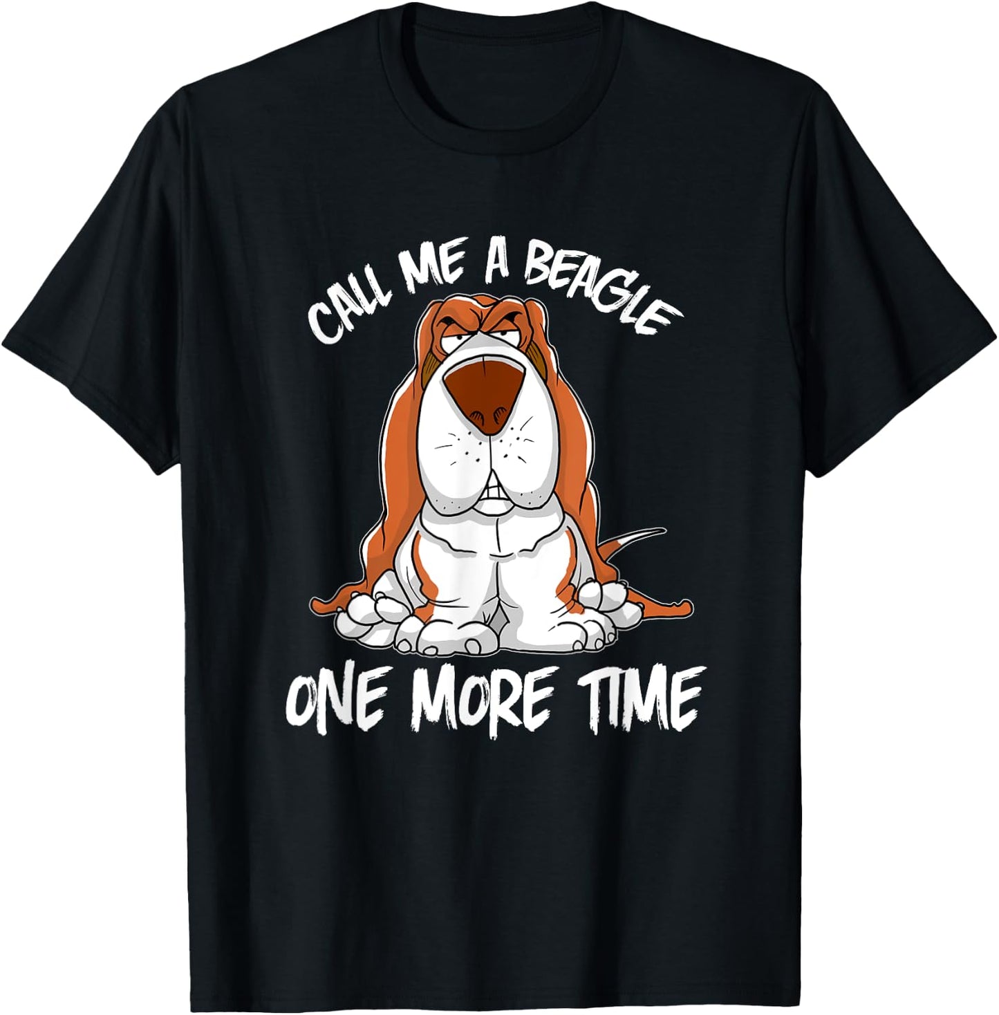 Funny Call Me A Beagle Basset Hound Dog Women T-Shirt - T-Shirt | Black