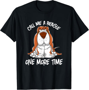 Funny Call Me A Beagle Basset Hound Dog Women T-Shirt - T-Shirt | Black