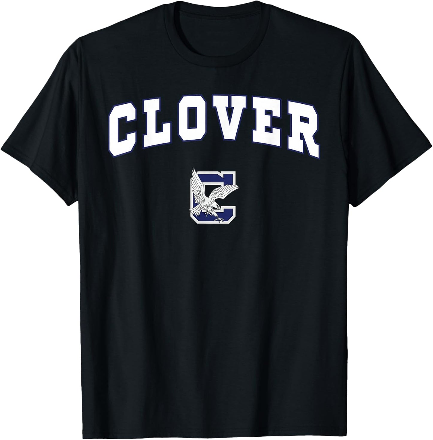 Clover High School Blue Eagles T-Shirt - T-Shirt | Black