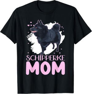 Schipperke Mom Schipperkes Dog Owner Schipperke Women T-Shirt - T-Shirt | Black
