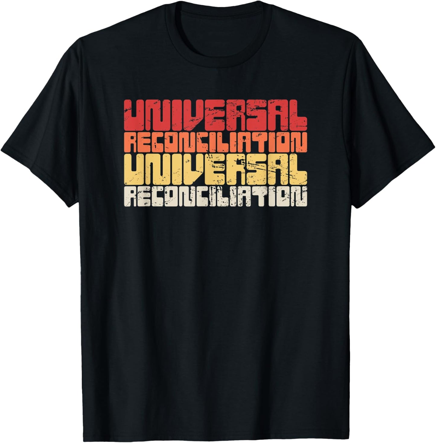 Universal Reconciliation / Christian Universalism T-Shirt - T-Shirt | Black