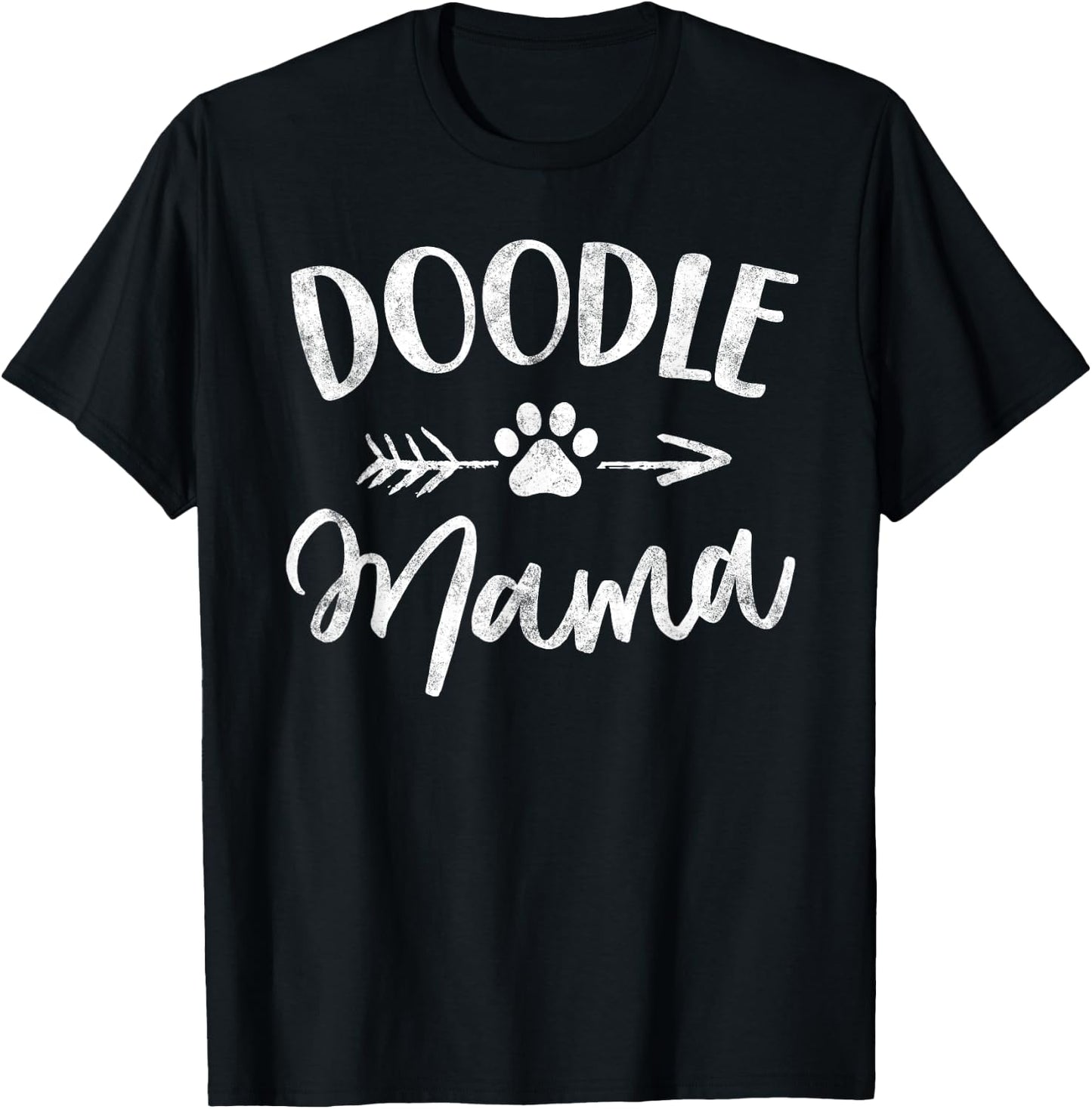 Doodle Mama GoldenDoodle Labradoodle Lover Pet Owner Dog Mom Women T-Shirt - T-Shirt | Black