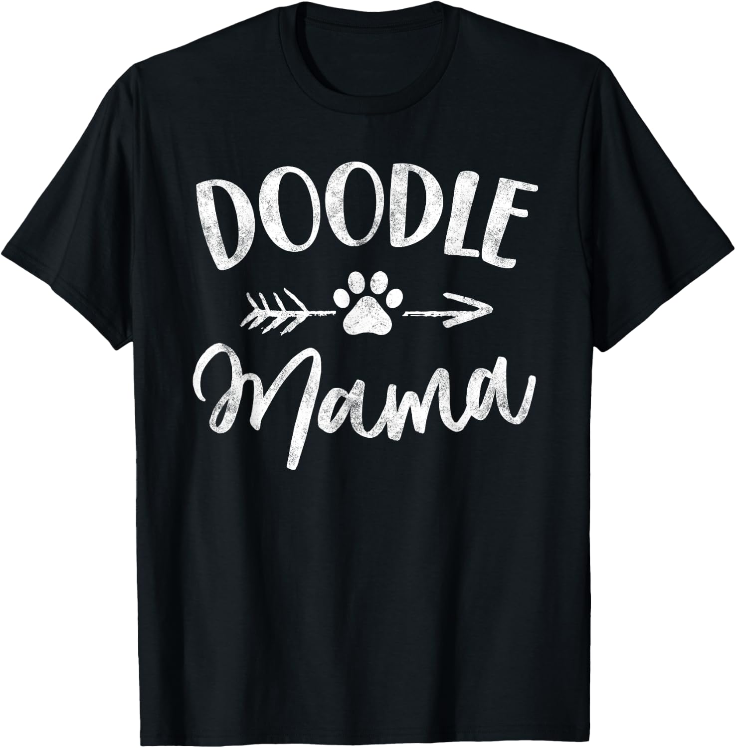 Doodle Mama GoldenDoodle Labradoodle Lover Pet Owner Dog Mom Women T-Shirt - T-Shirt | Black