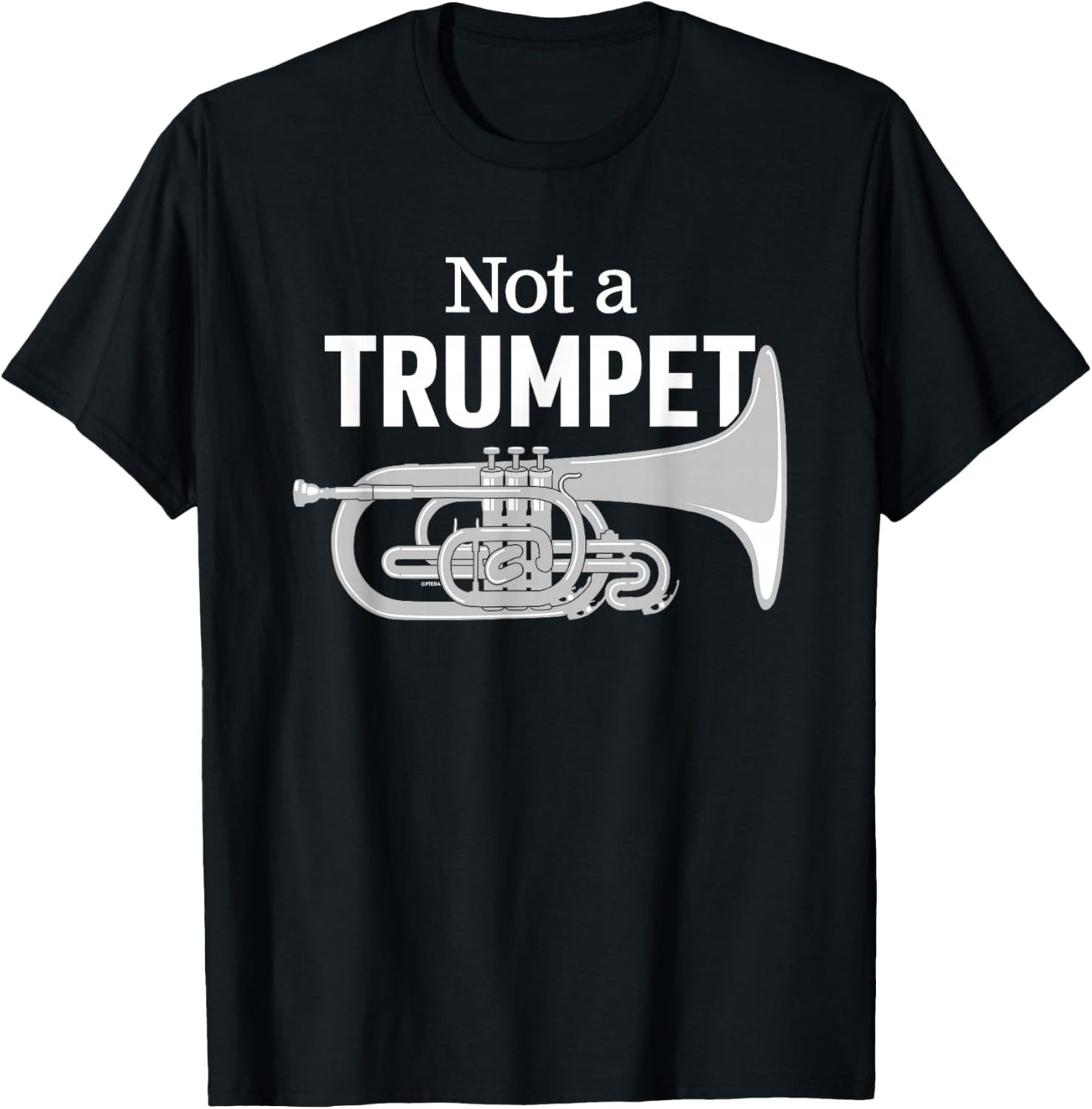 Marching Band Mellophonist Pride or Funny Mellophone Humor T-Shirt - T-Shirt | Black