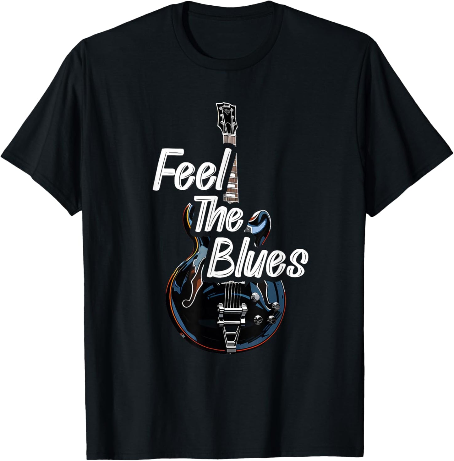 Blues Guitar Musicians Blues Music T-Shirt - T-Shirt | Black