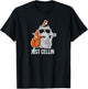 Just Cellin Cat Cello Design for Cellists Men Women Girls Kids T-Shirt - T-Shirt | Black